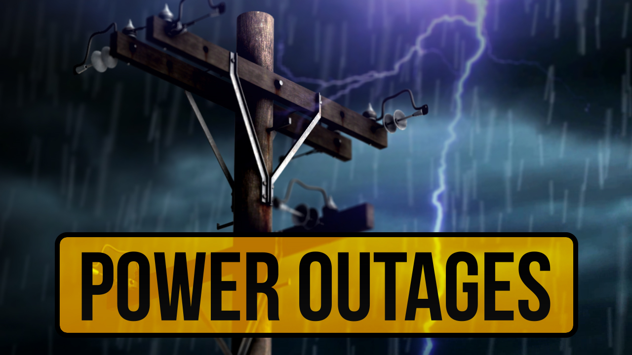 Electrical Outages Hamper Region As High Winds Blow Through