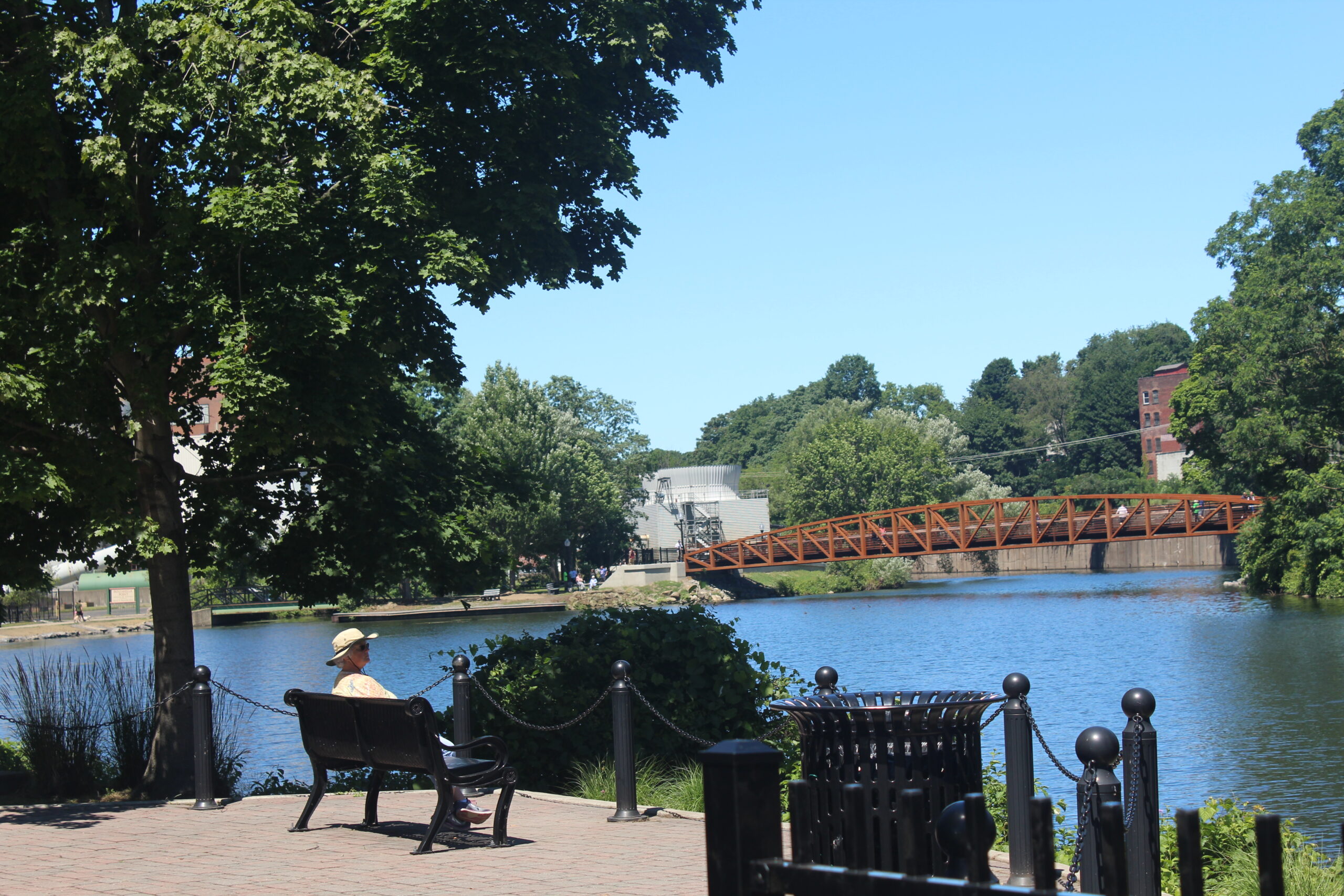 City Installs New Decorative Lighting Along Jamestown Riverwalk