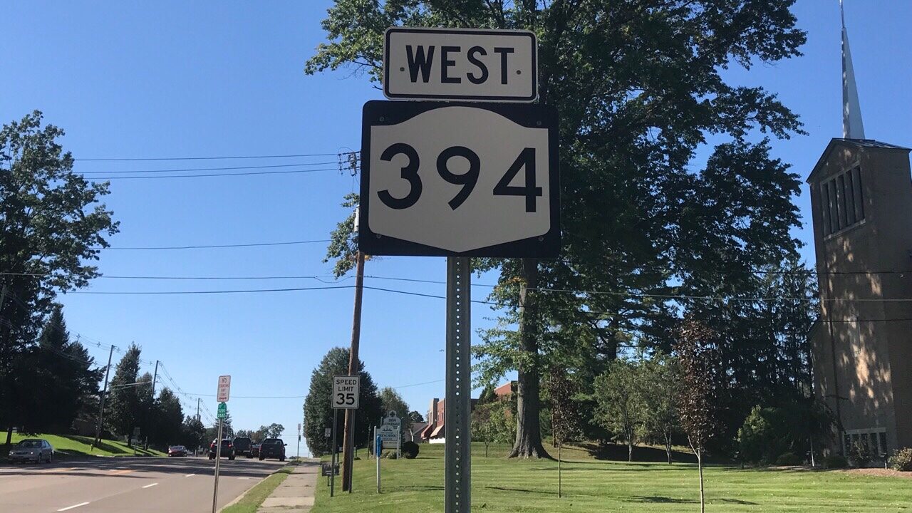 394 Westbound In West Ellicott Stock Image