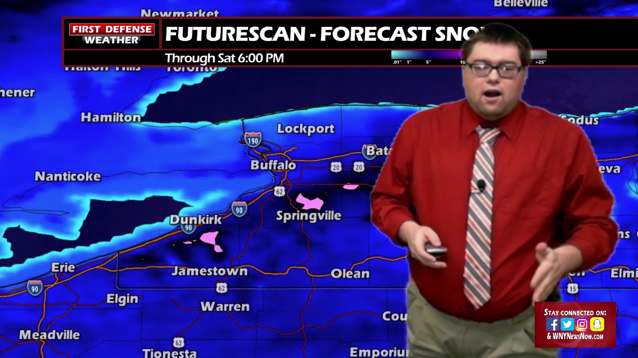 First Defense: Lake Effect Snow Continues For Some Through Early Saturday