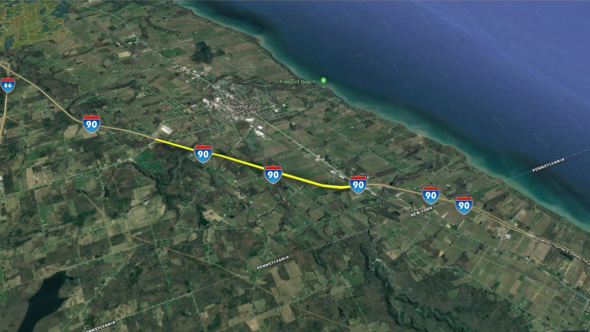 Crews Respond To Multi-Vehicle Pileup On I-90