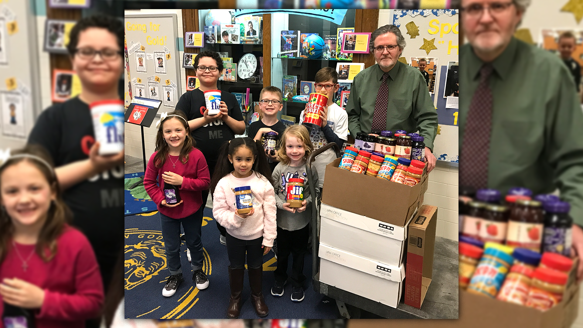 Lincoln Elementary School’s PB & J Drive Raises 200 Jars for Boys & Girls Club