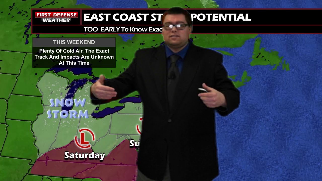A Rather Cloudy And Chilly Tuesday; Potential For A High-Impact Weekend Storm