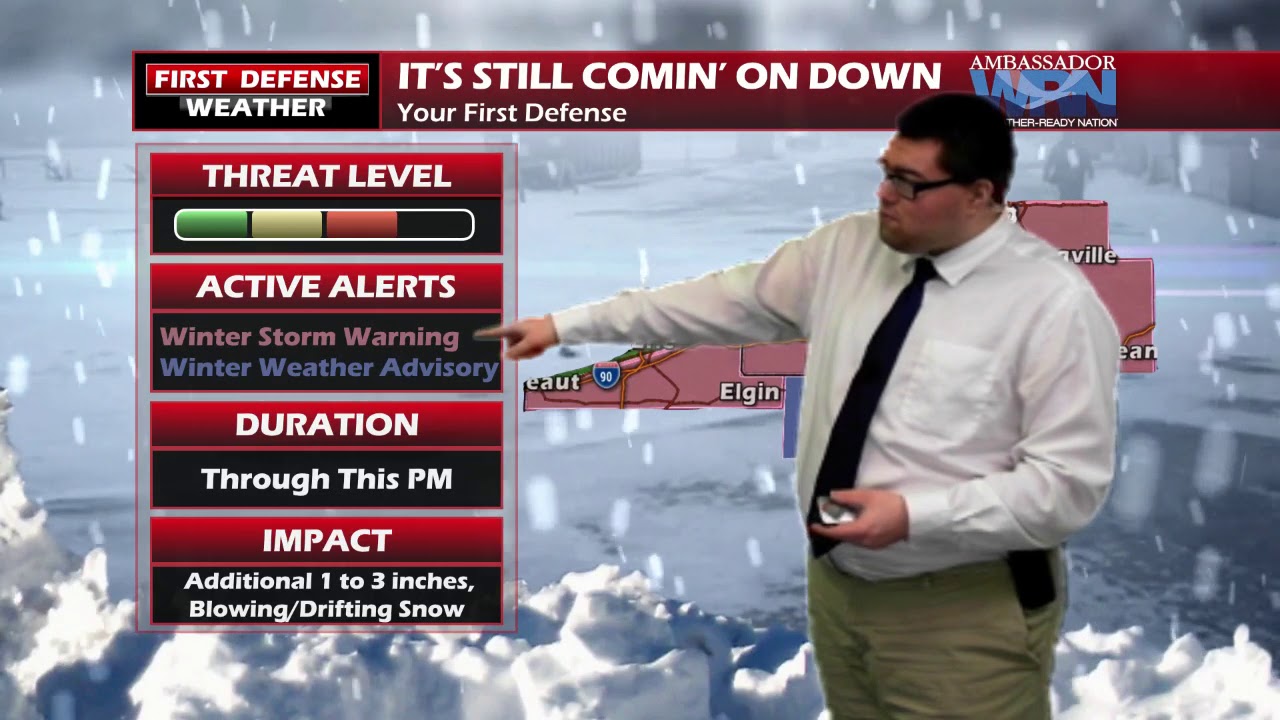 Lake Snow Ends This Afternoon; Remaining Cold Through The Weekend