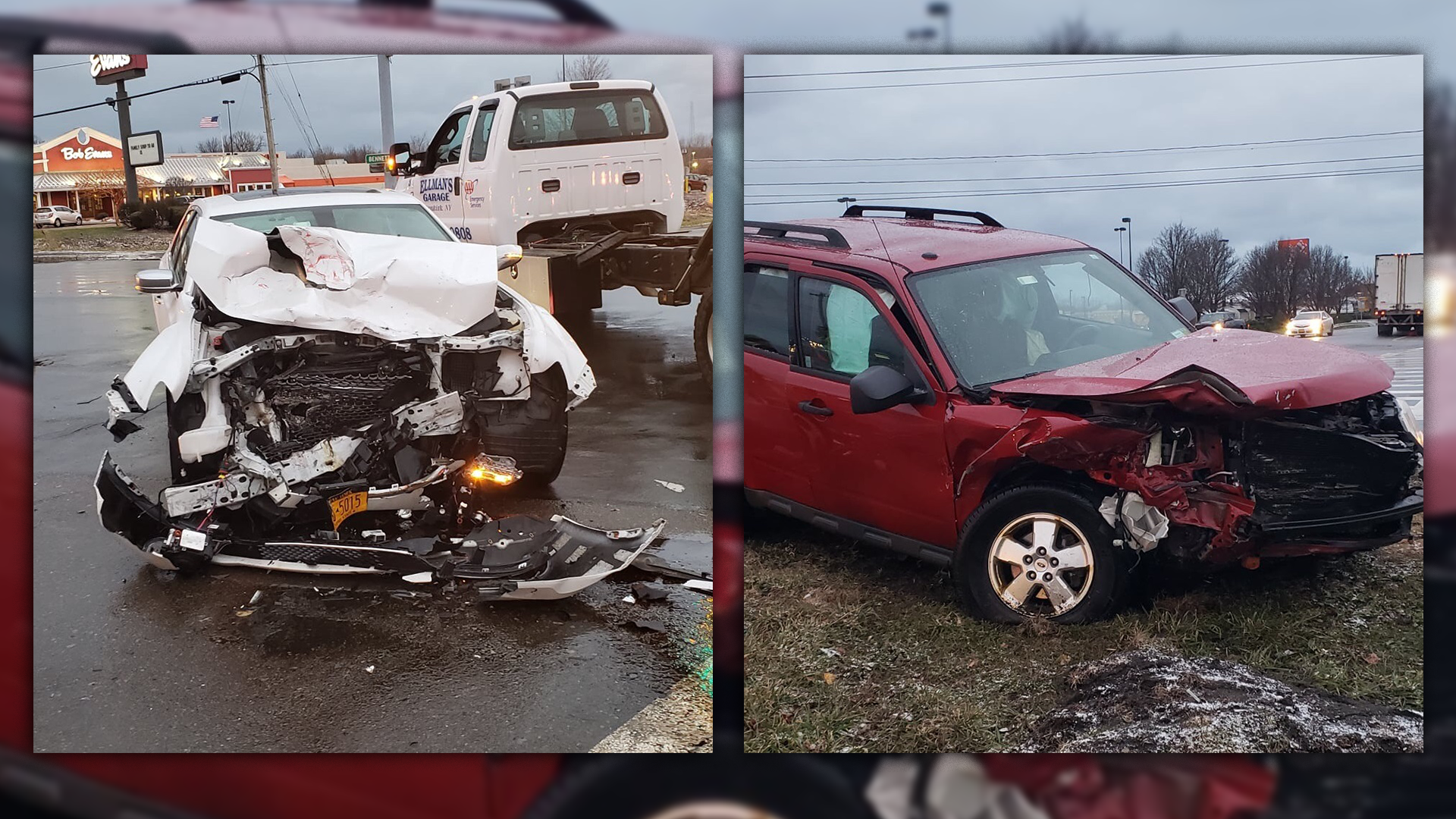 Two Injured In Head-On Collision