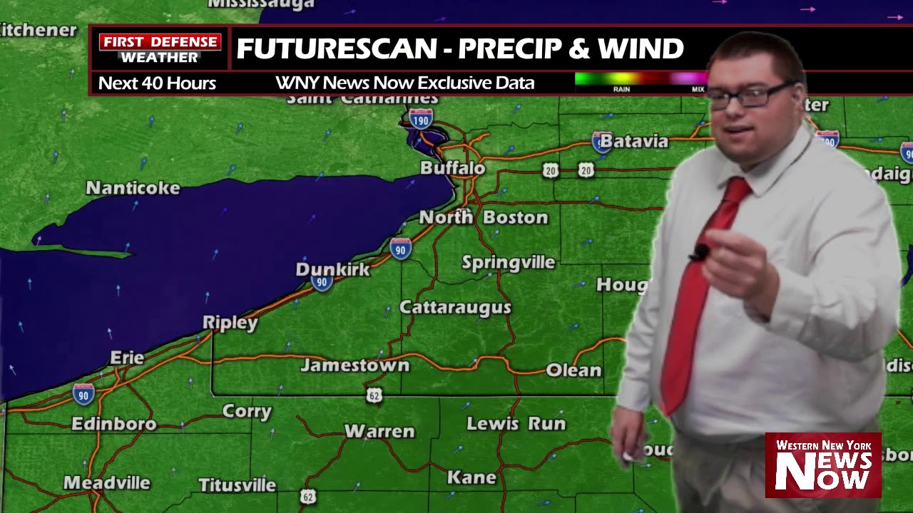 First Defense: Lake Effect Snow Continues Into Tonight