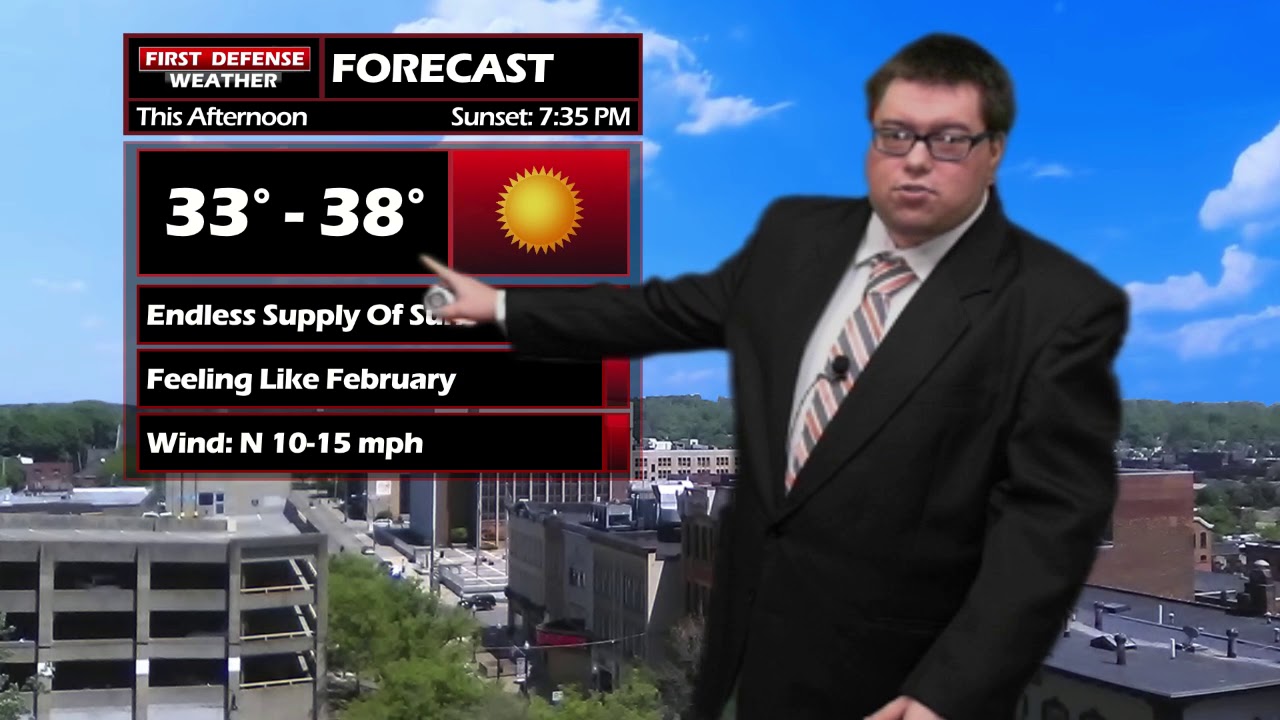 A  Sun-Filled And Cold Start To The Week, Gradually Becoming Warmer