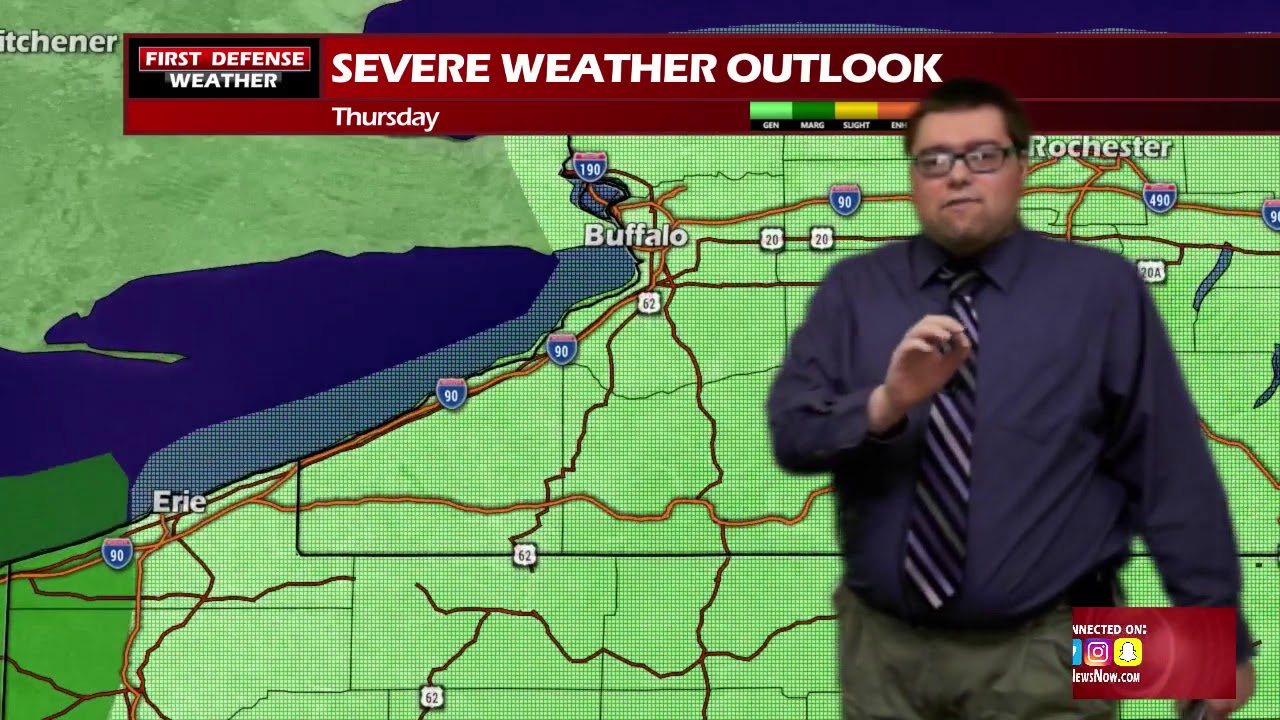 First Defense: Becoming Windy As Thunderstorms Develop Overnight