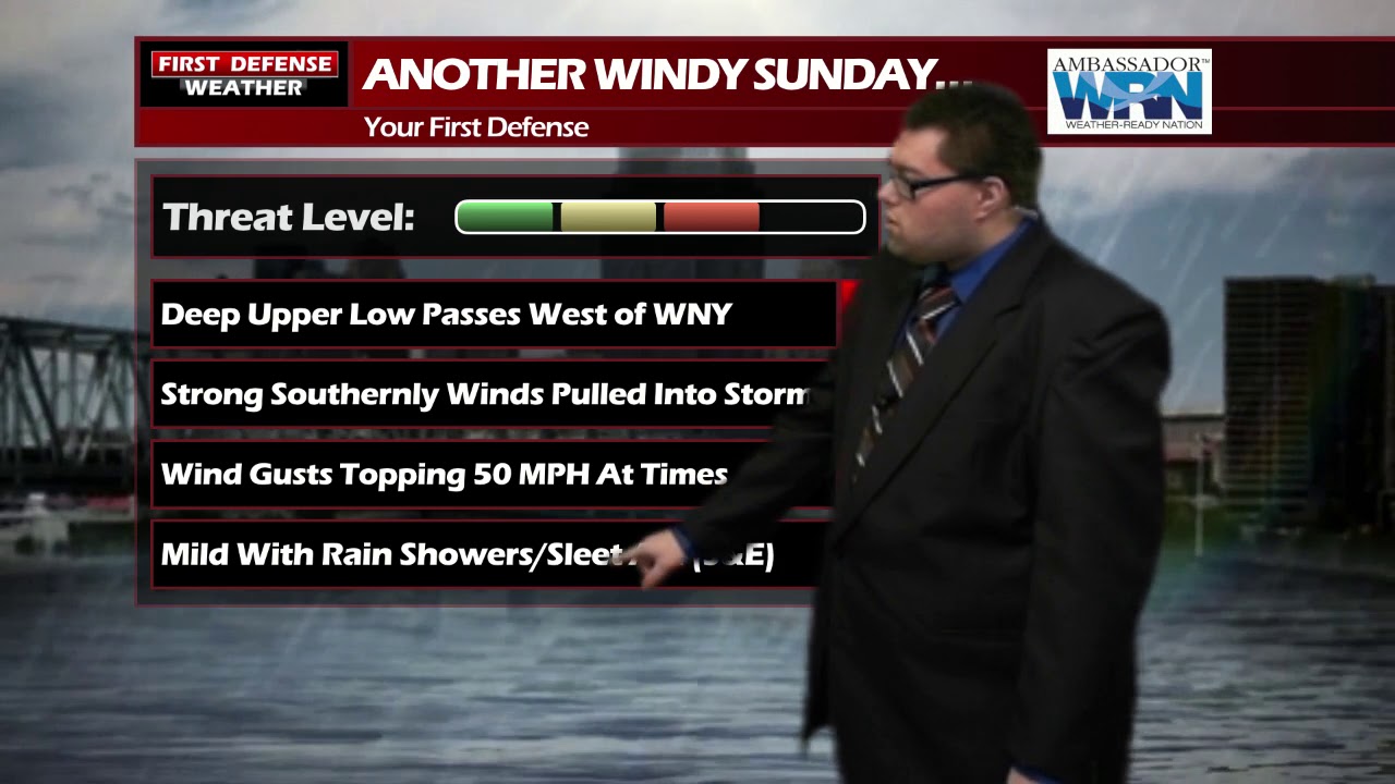 First Defense: Becoming Mild And Windy On Sunday