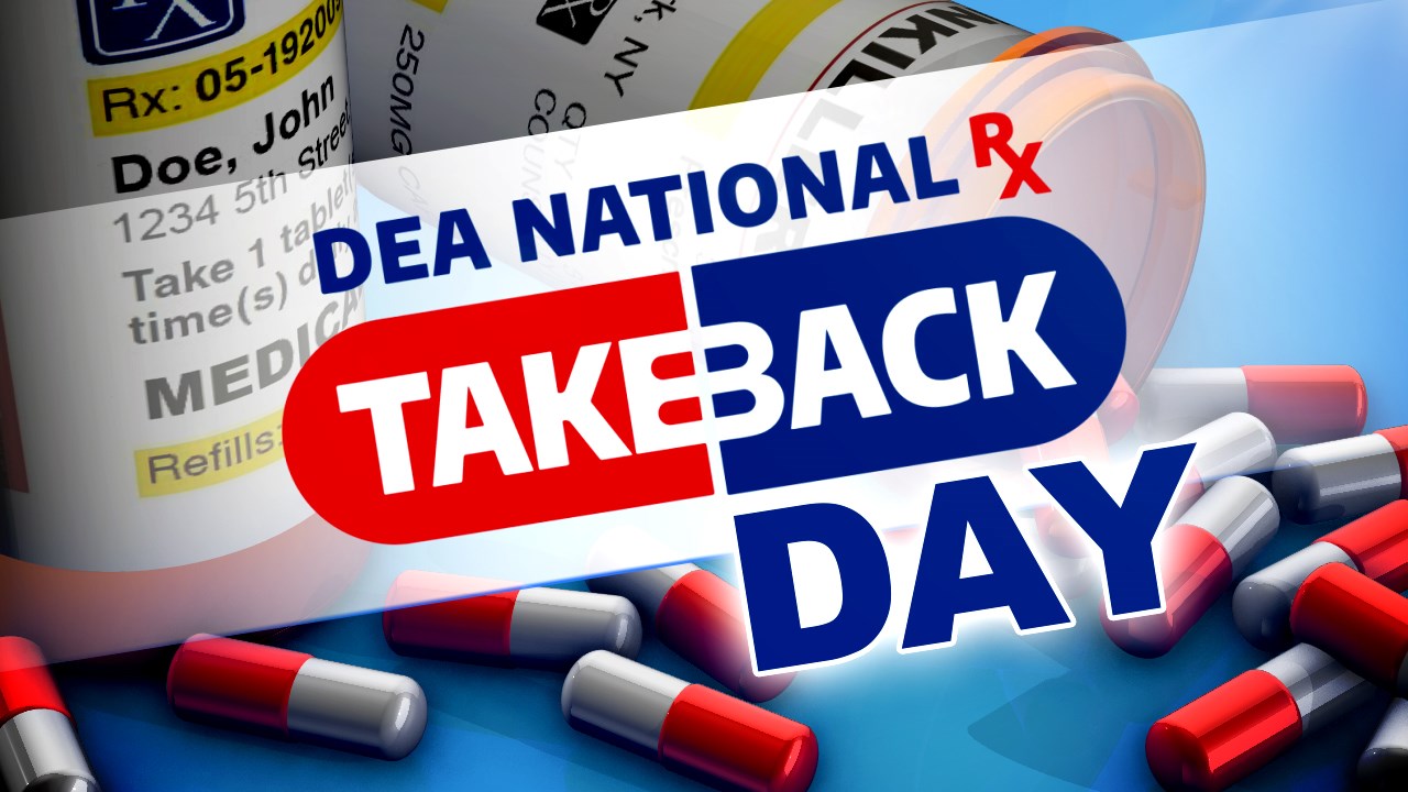 Law Enforcement To Take Part In Prescription Drug Take Back Day