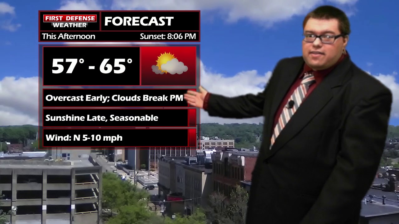 A Quiet Weather Day Ahead; Thundershowers Return Tuesday