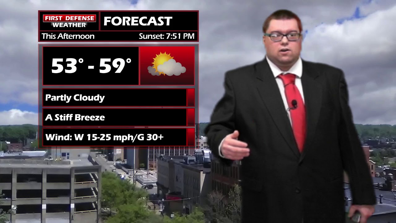 Some Wet Snow Flakes Tonight, Becoming Cooler For Thursday