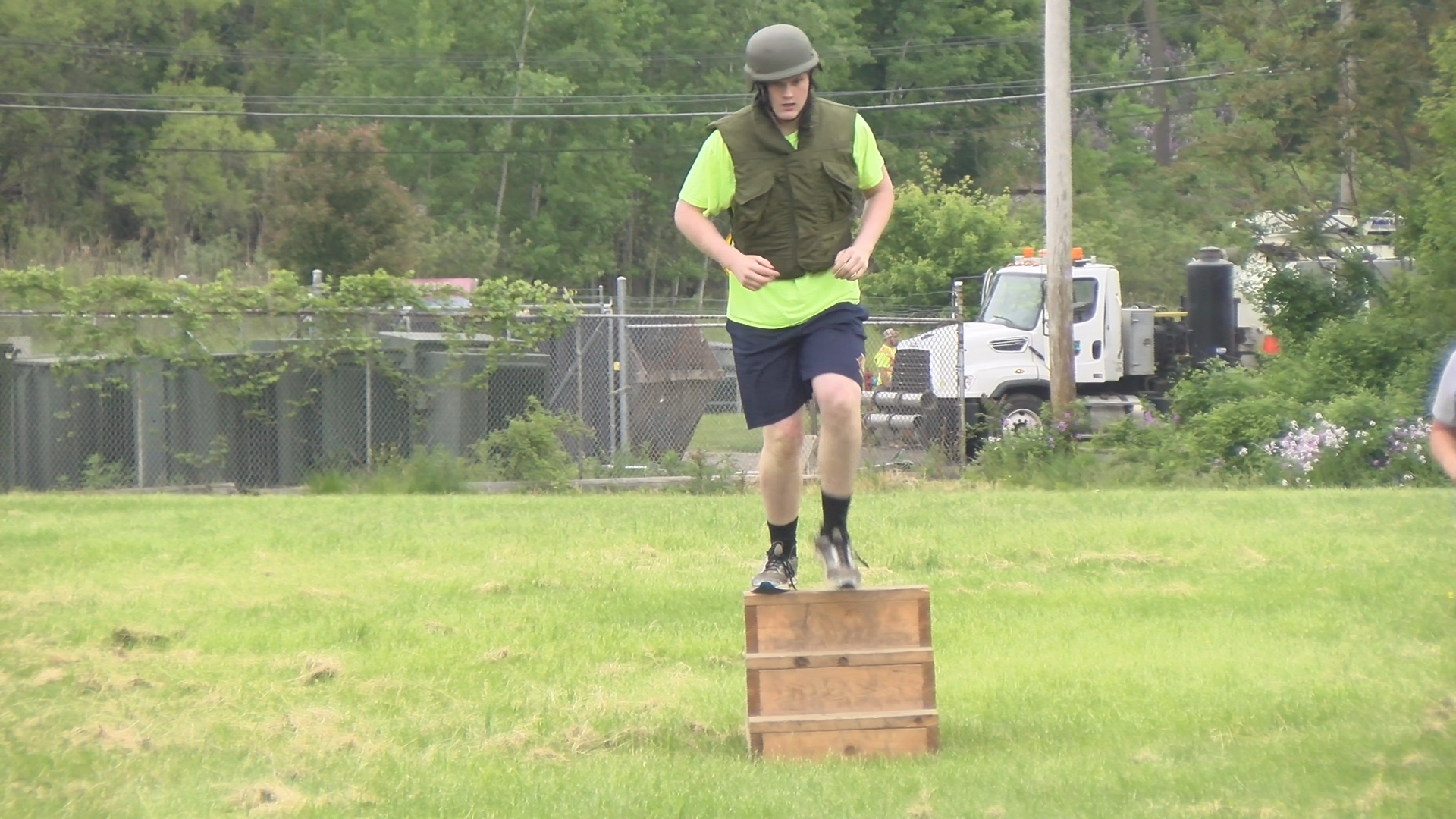 Students Gain First-Hand Law Enforcement Experience In Obstacle, Bike Courses