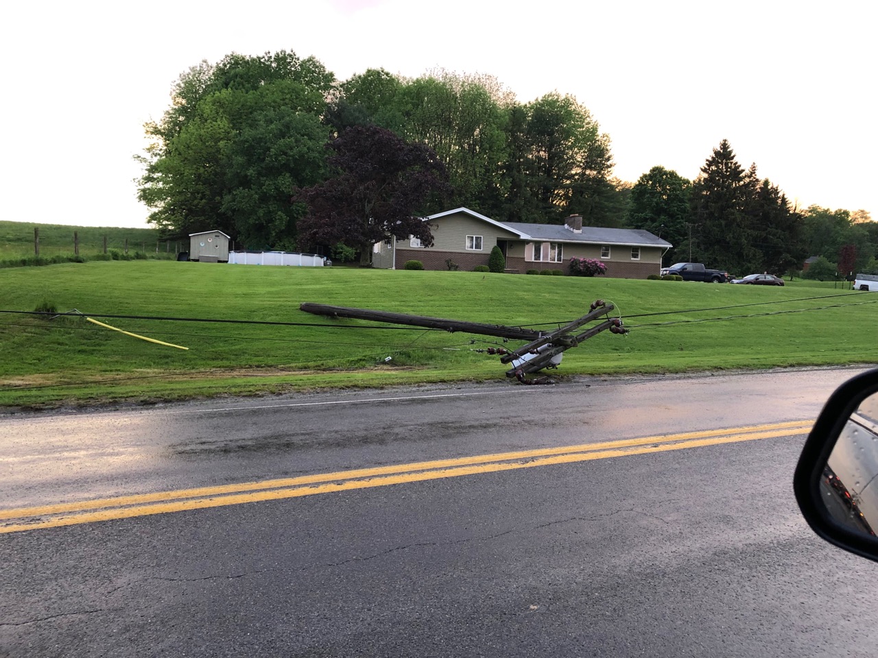 Local Storms Bring Power Outages, Limbs Down