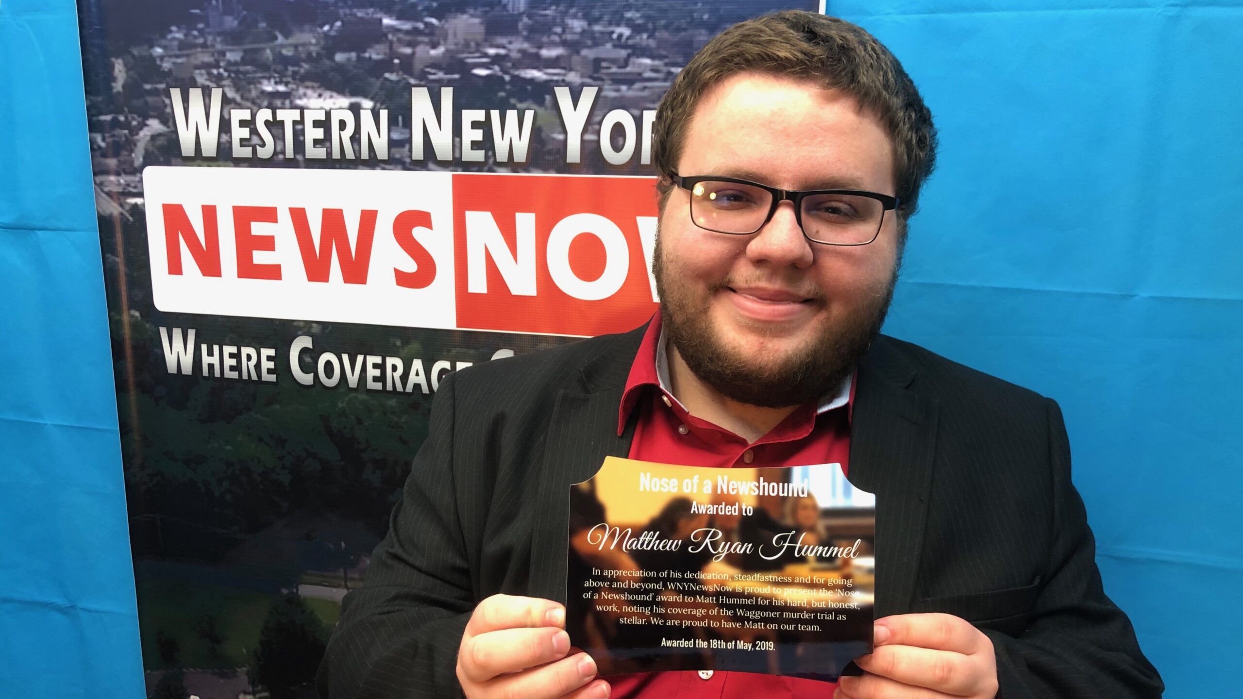 Hummel Wins ‘Nose Of The Newshound’ Award From WNYNewsNow