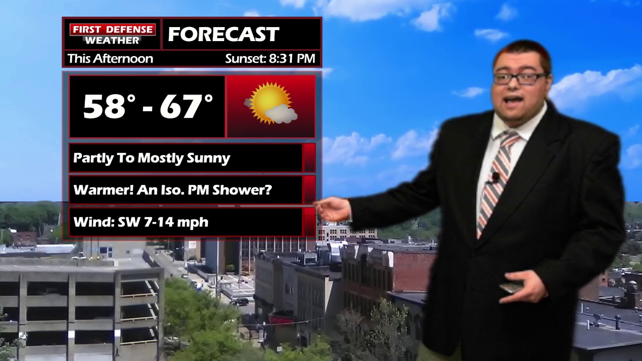 Mainly Dry And Warmer Today, Decent Weekend Ahead