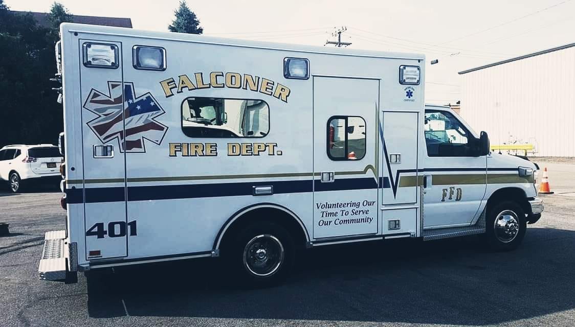 Falconer Fire Department Seeking Donations For New Ambulance Fund WNY