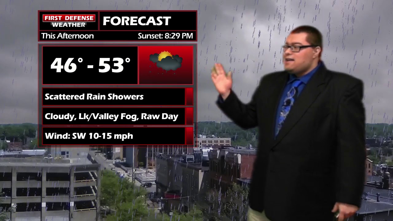 Cool And Wet Weather Continues Through Mid Week