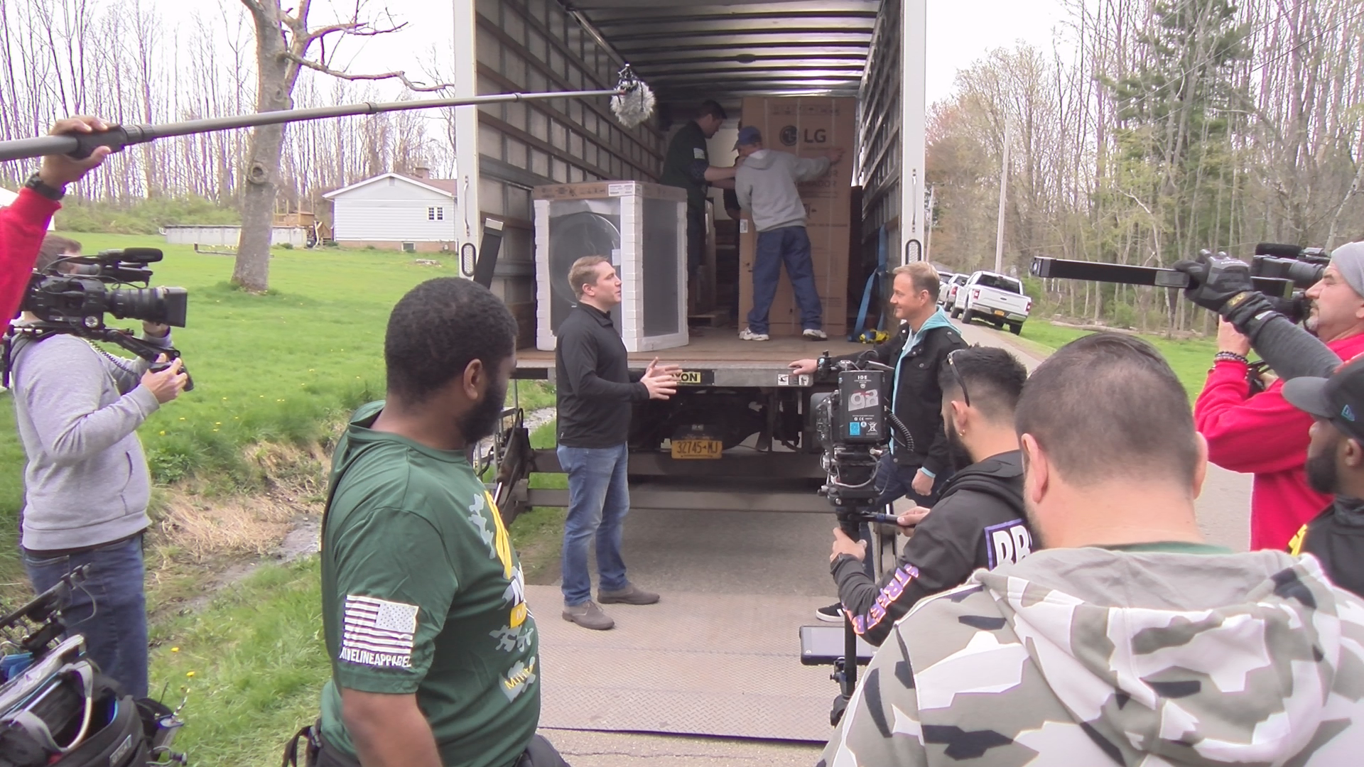 A Look Behind The Scenes At Military Makeover Show Filming In Ashville