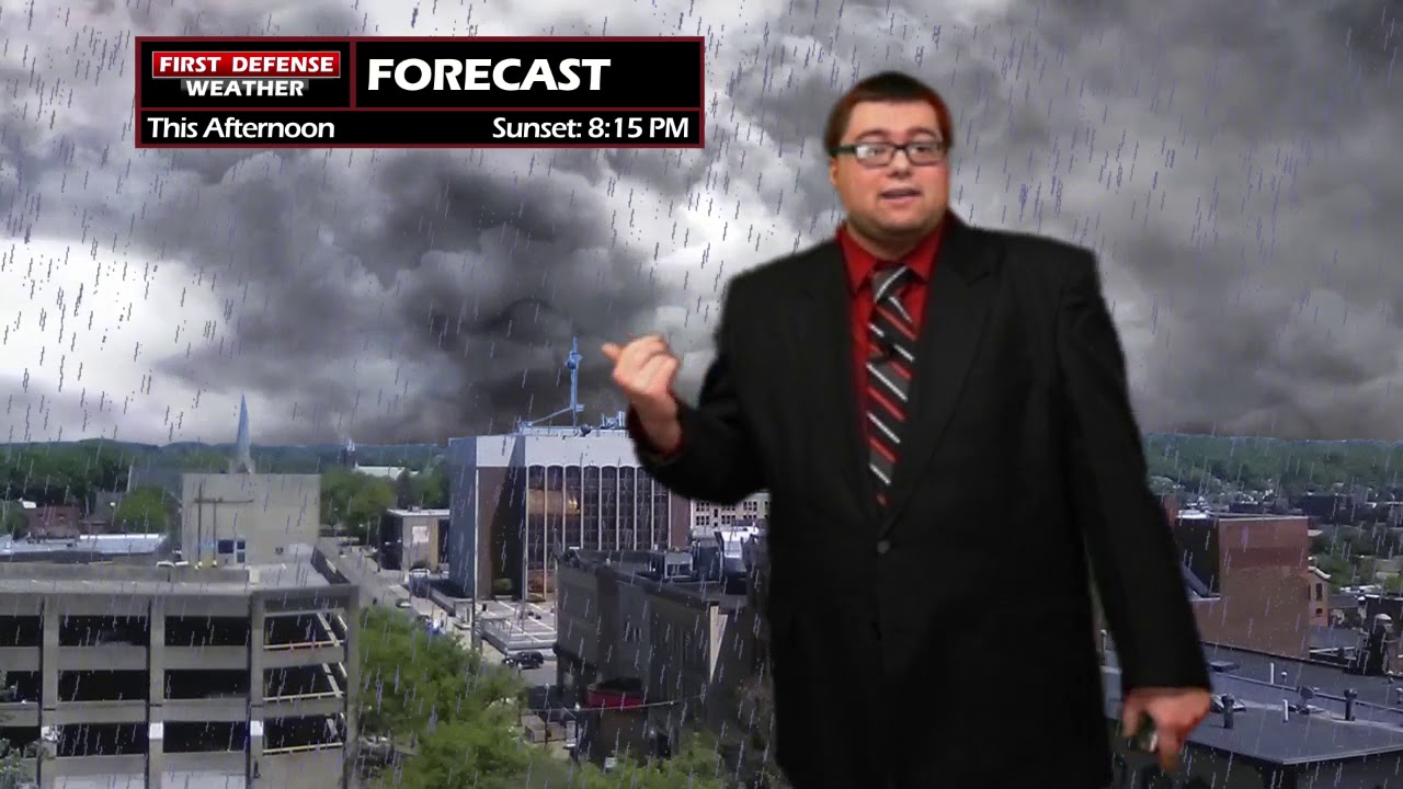 A Few Gusty Thunderstorms Possible This Evening