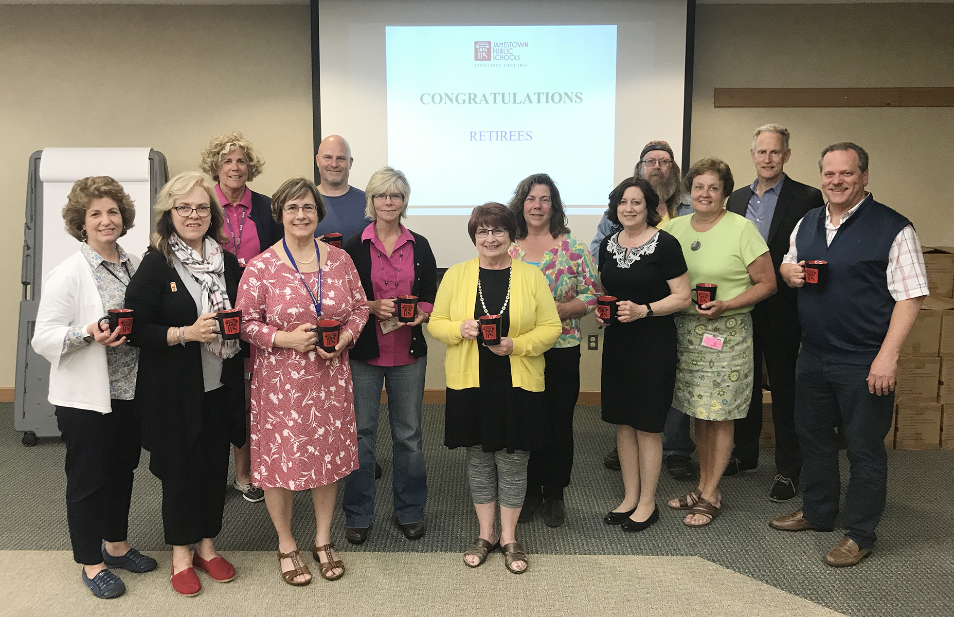 JPS Employees Honored At Retirement Reception