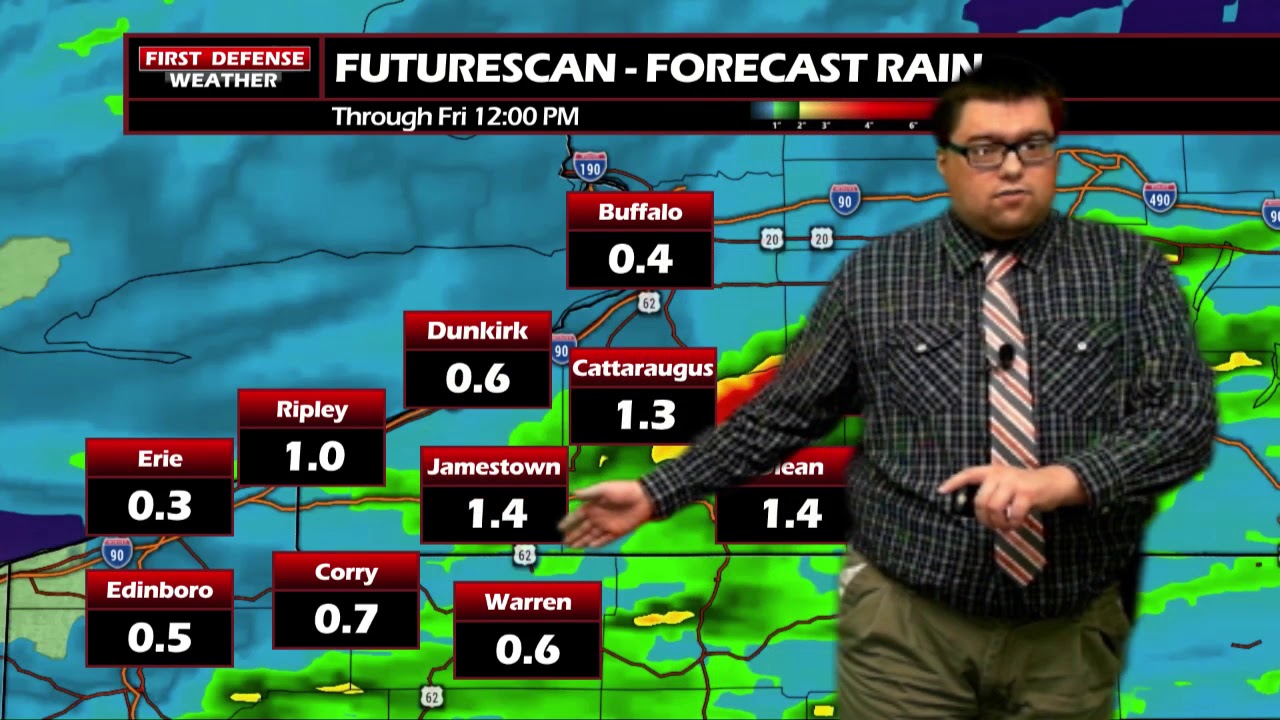A Soggy Thursday Will Give Way To A Drier Weekend