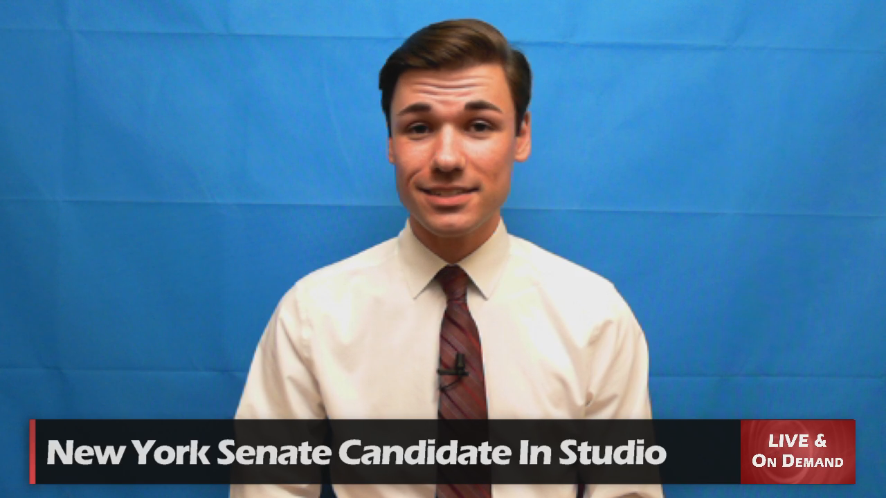 State Senate Candidate Appears In WNYNewsNow Studios