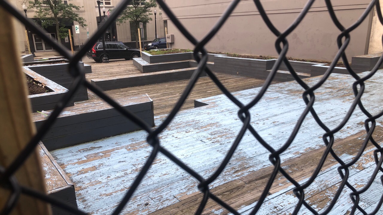 Downtown Park Closed Due To Safety Concerns