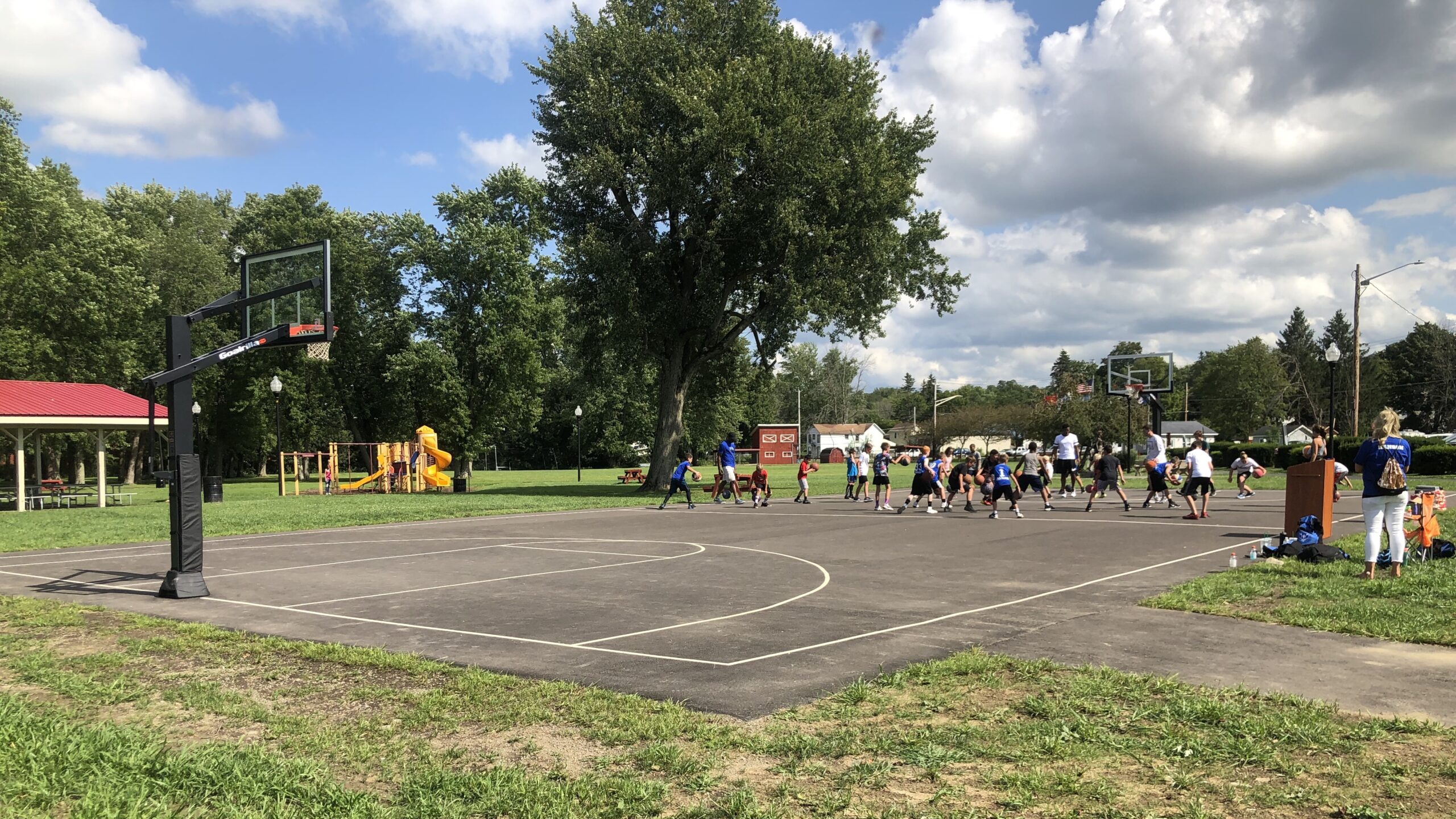 New Basketball Court Officially Open In Celoron