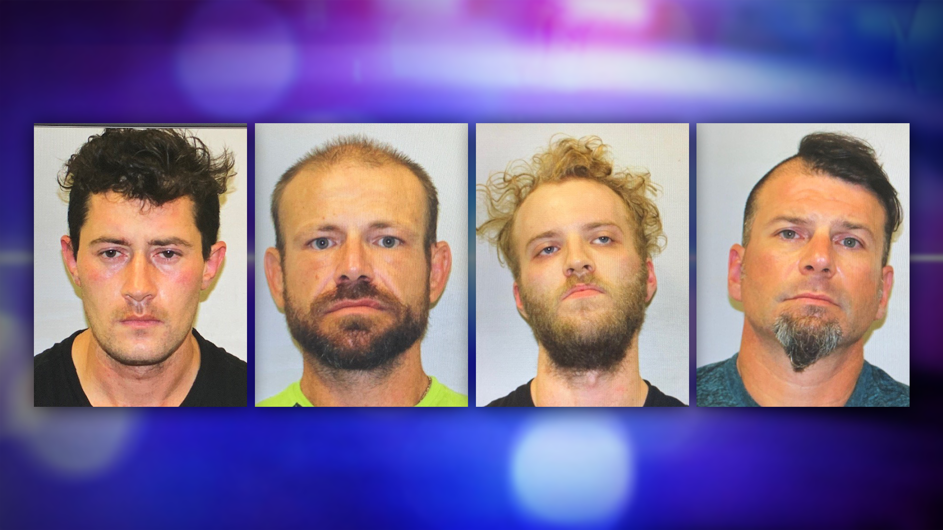 Four Charged In Active Meth Lab Investigation