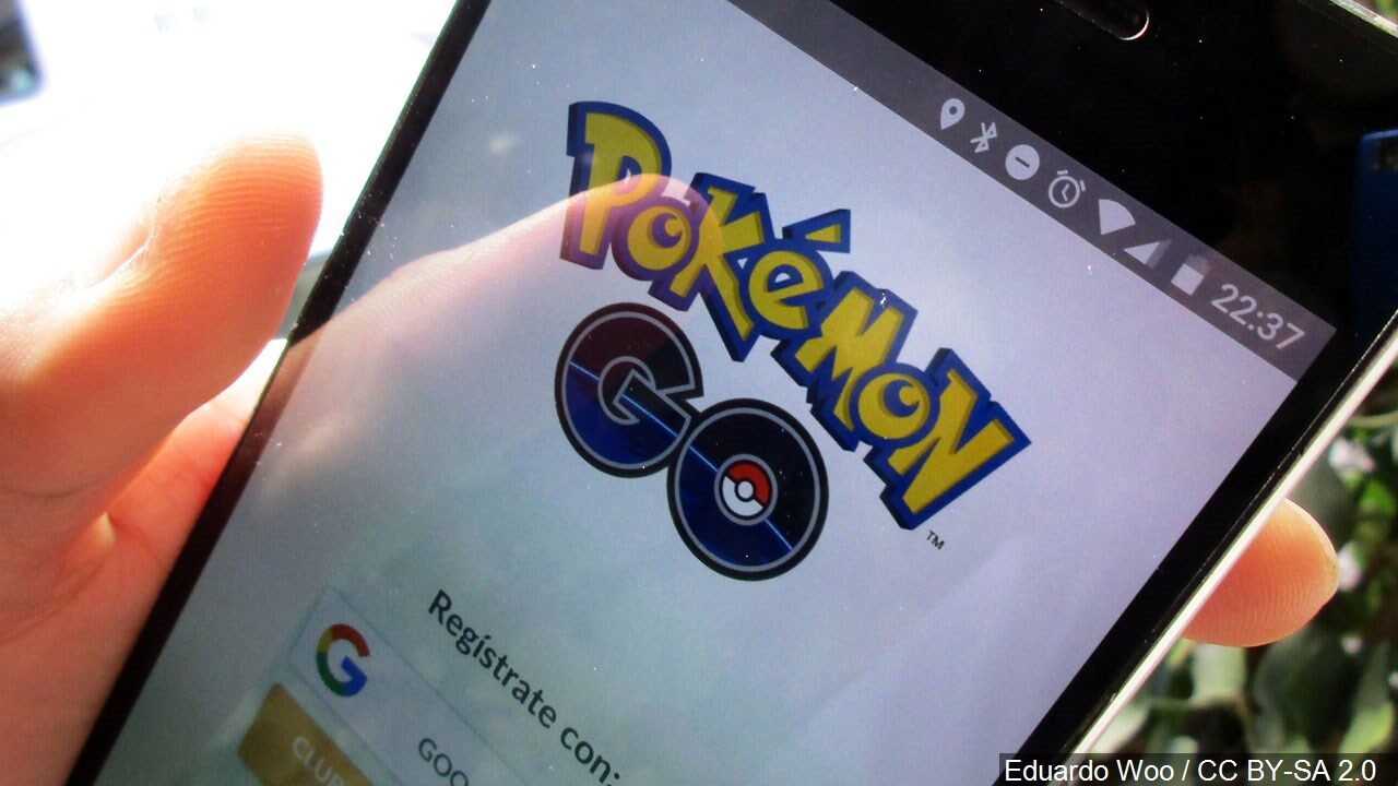 Phone app 'Pokémon Go'