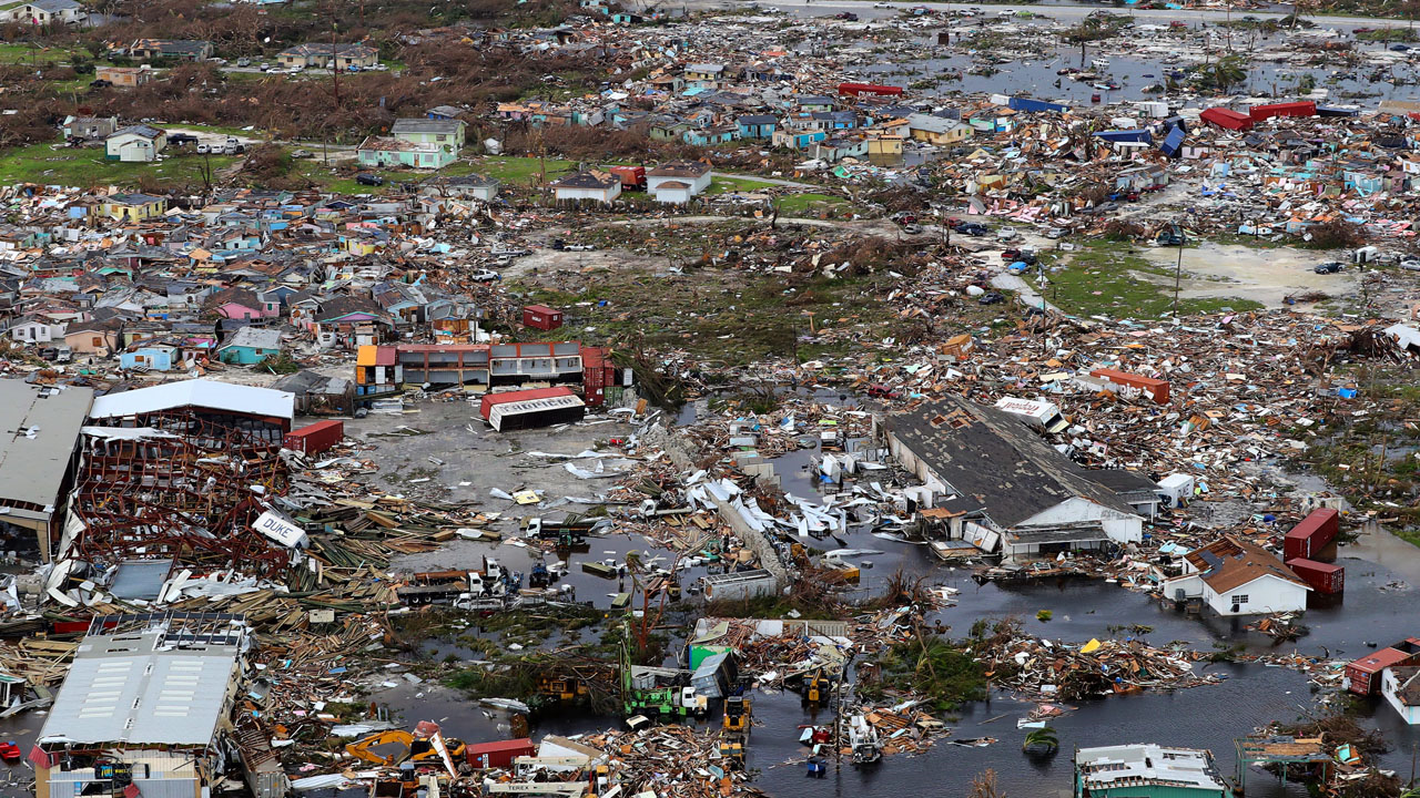 Grand Bahama Hurricane Victims Begin Cleanup Following Devastating Hurricane