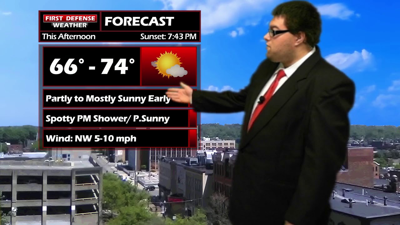 A Few Spotty Rain Showers Through The Weekend, Fall-Like Temperatures Remain