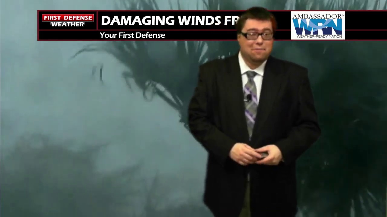 First Defense: Damaging Wind Gusts Late Tonight; Wet Snow Possible Early Friday