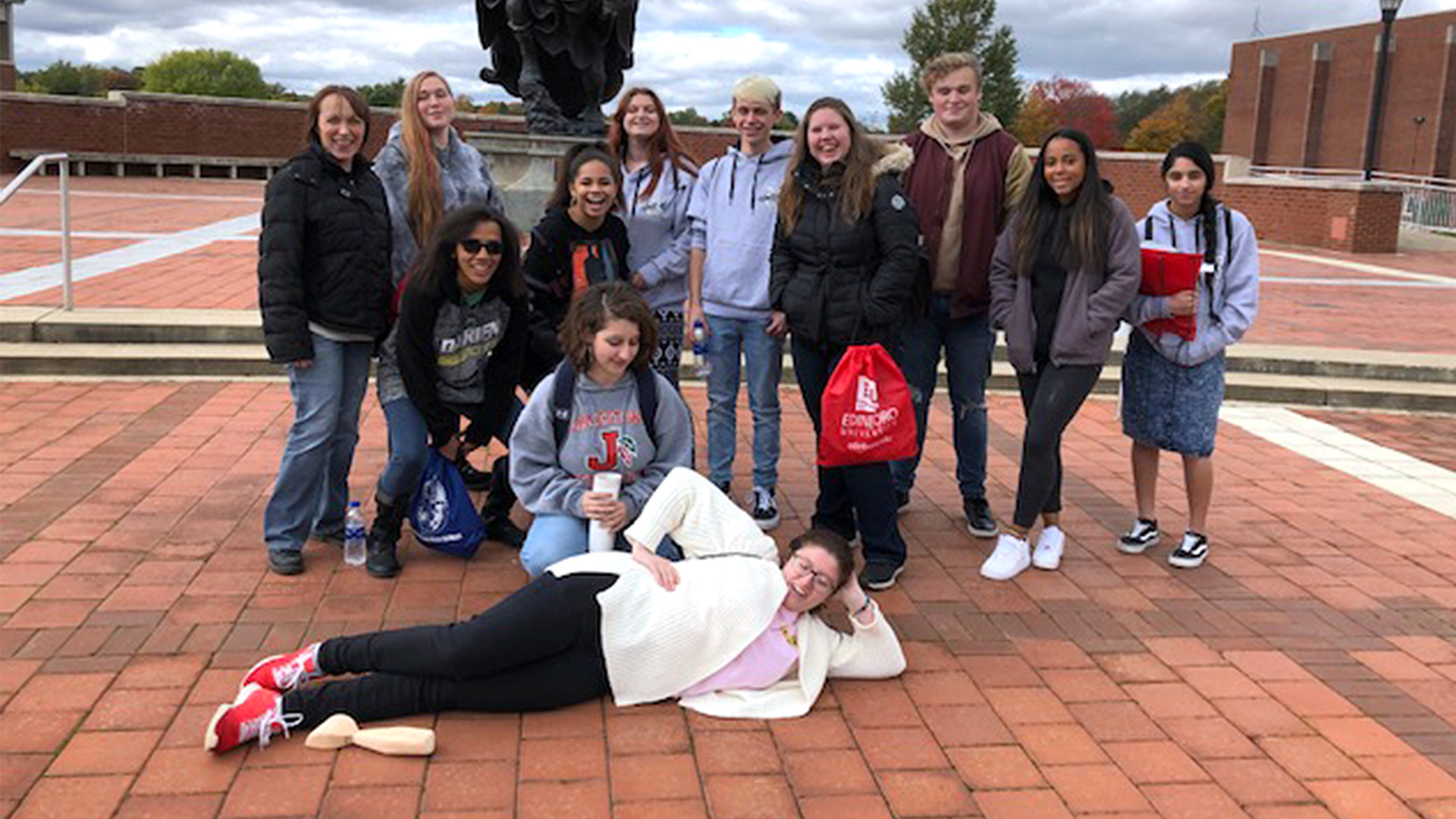 Jamestown High School Students Visit Edinboro University