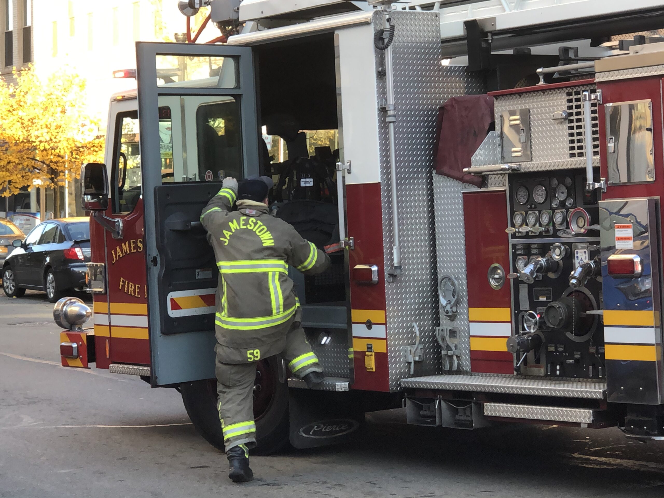 COVID-19 Cluster Identified Within The Jamestown Fire Department