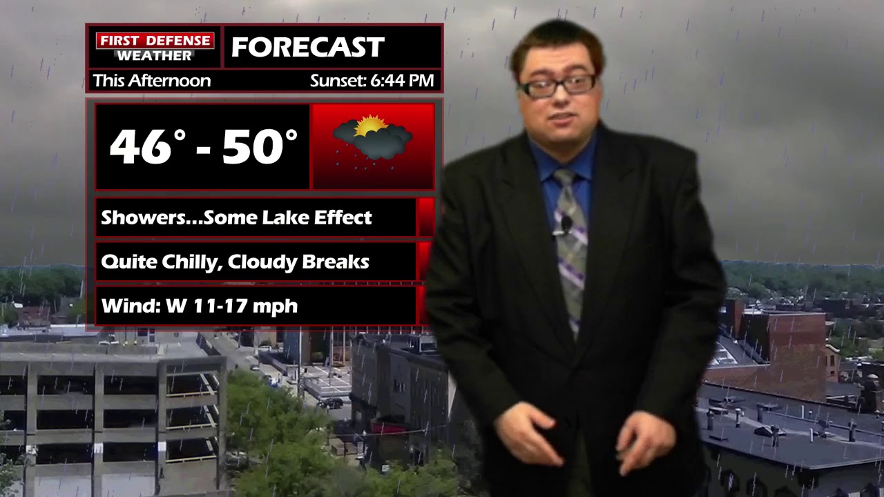 Lake Effect Rain Showers Through The Afternoon, More Widespread Rain Later In The Week