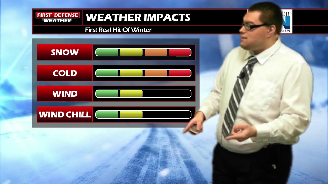 First Defense: Heavy Snow Later Today, Minor Icing By The Morning; Record Cold Likely