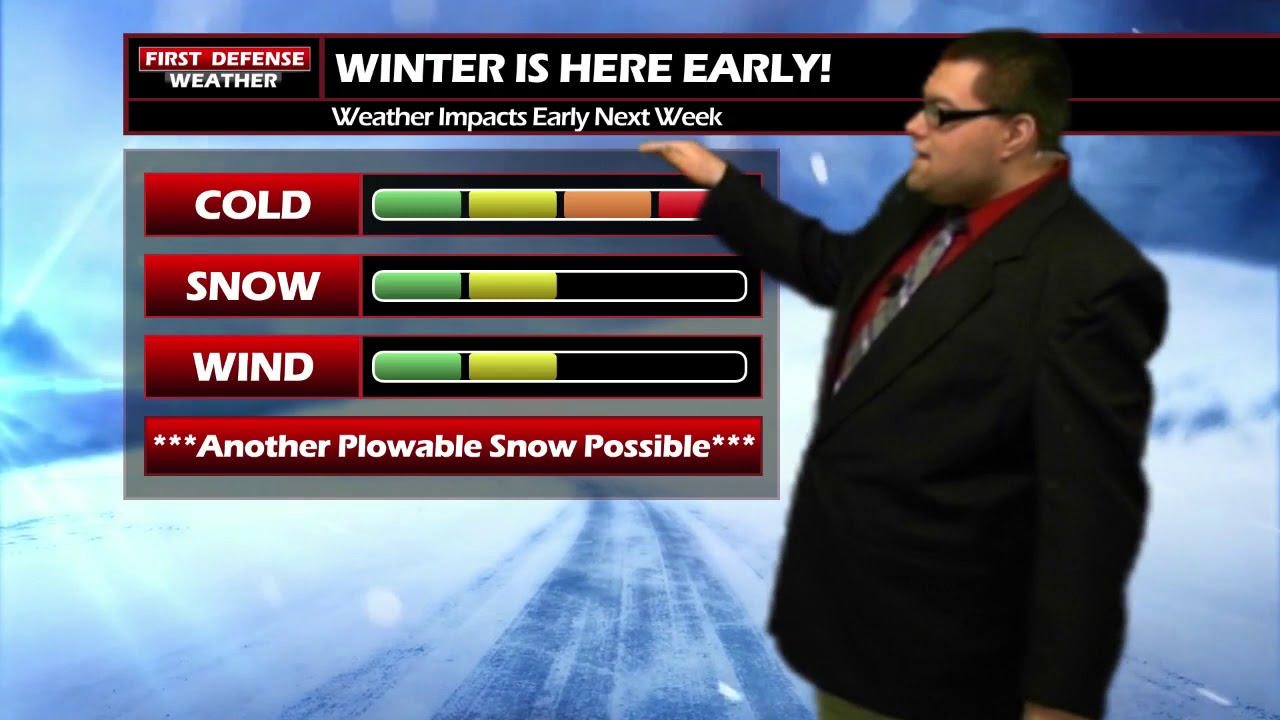 First Defense: Winter Arrives Early In Western New York