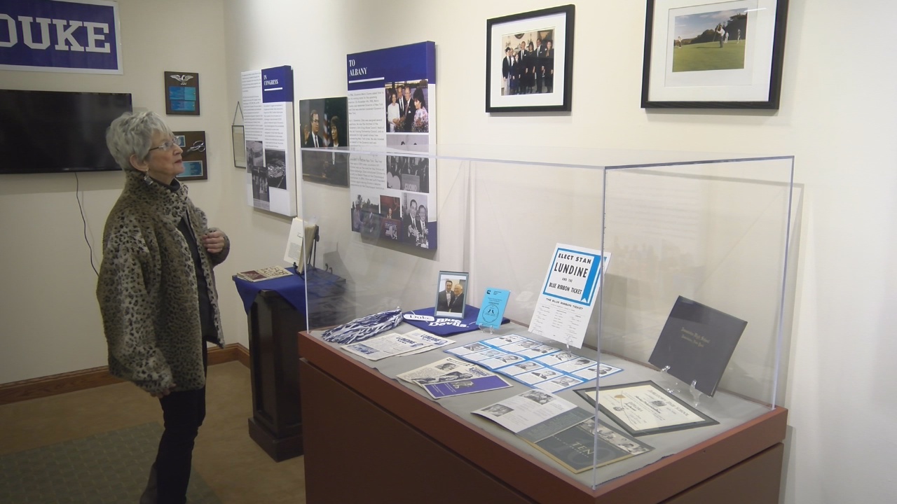 Exhibit Honors Former Jamestown Mayor For 50 Years Of Public Service