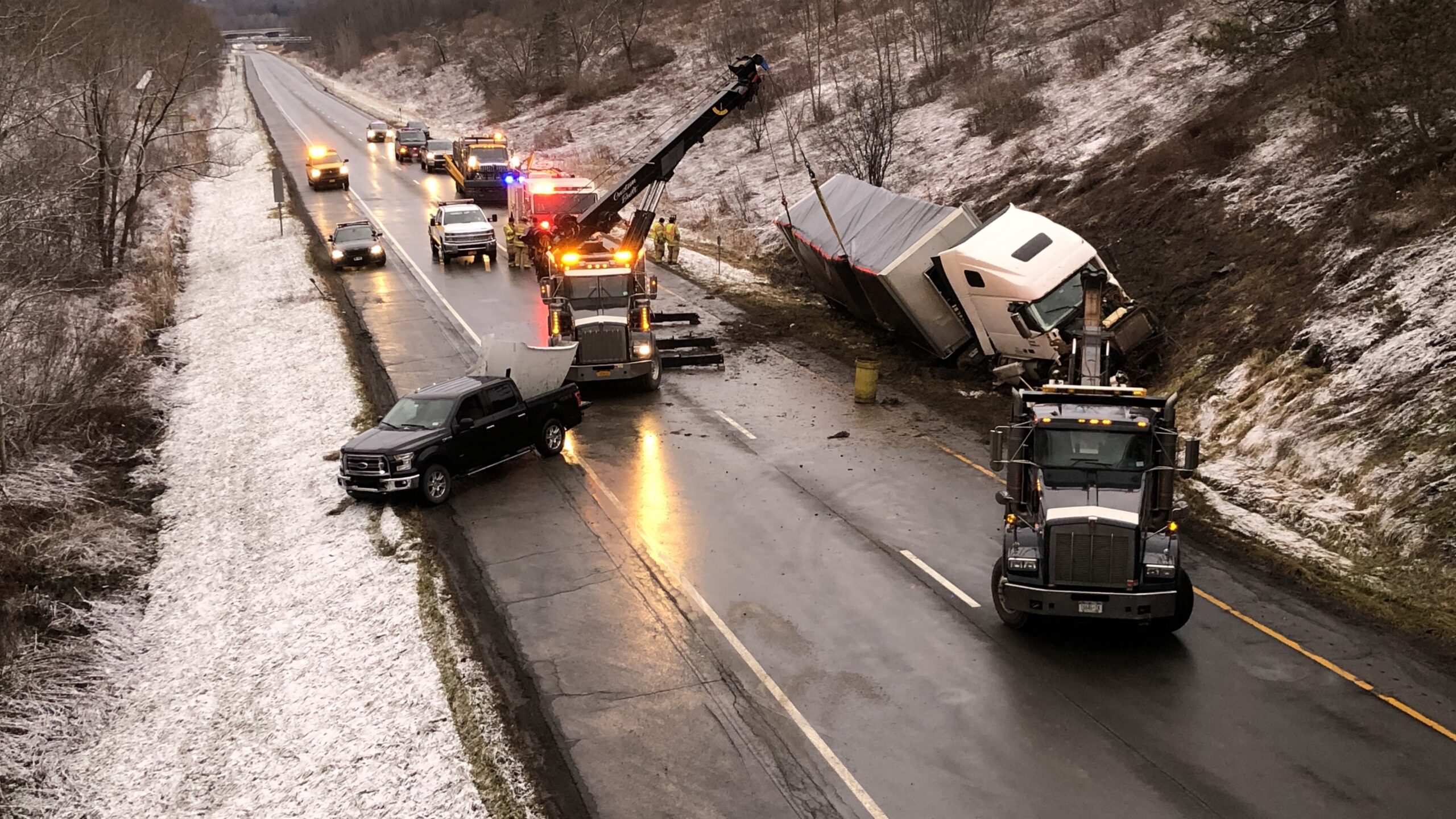 I-86 Eastbound Closed Due To Crash