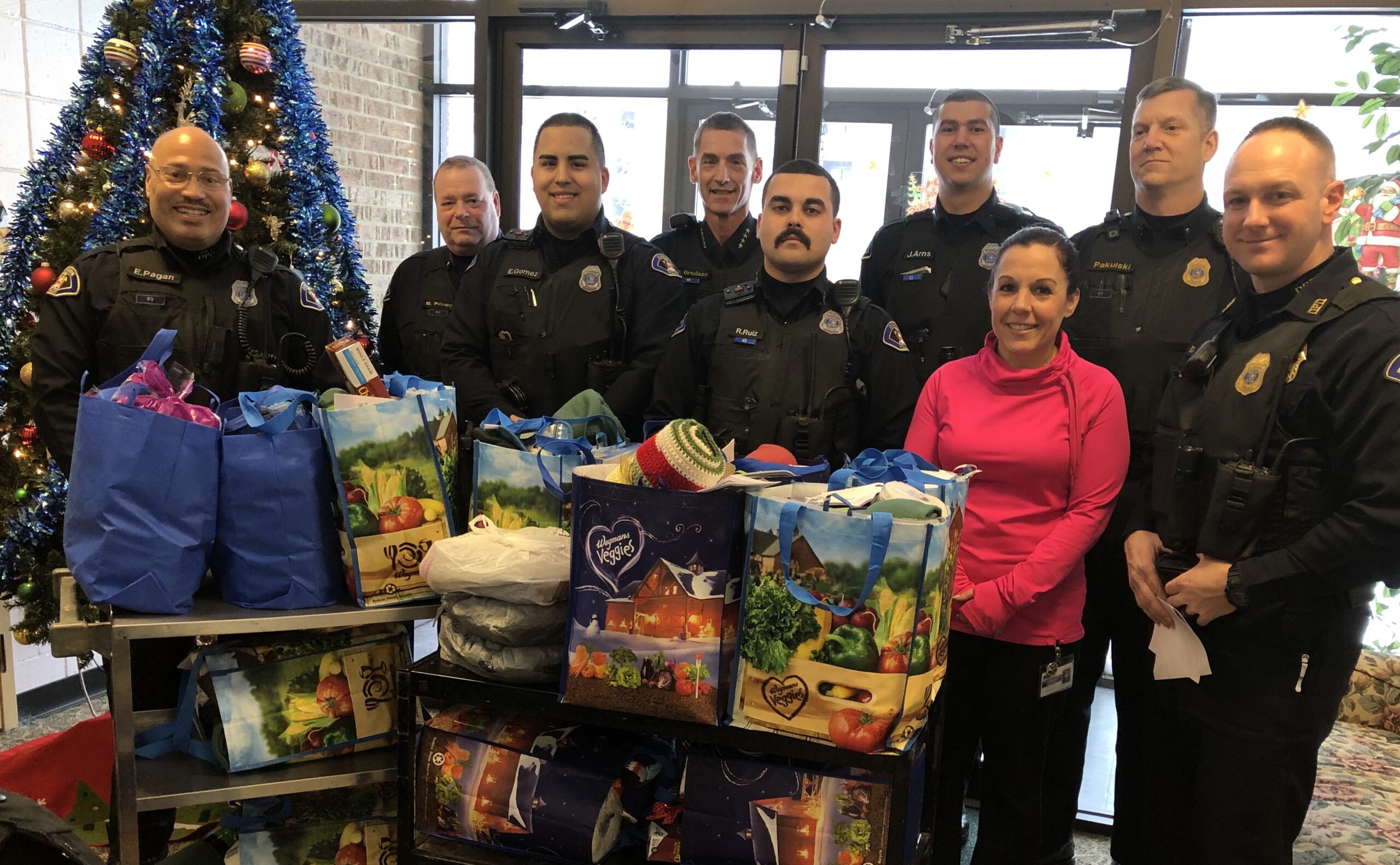 Dunkirk Police Donate Gifts To Seniors