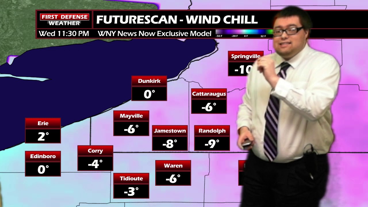 First Defense: Lake Snow Continues With A Very Bitter Wind Chill Overnight