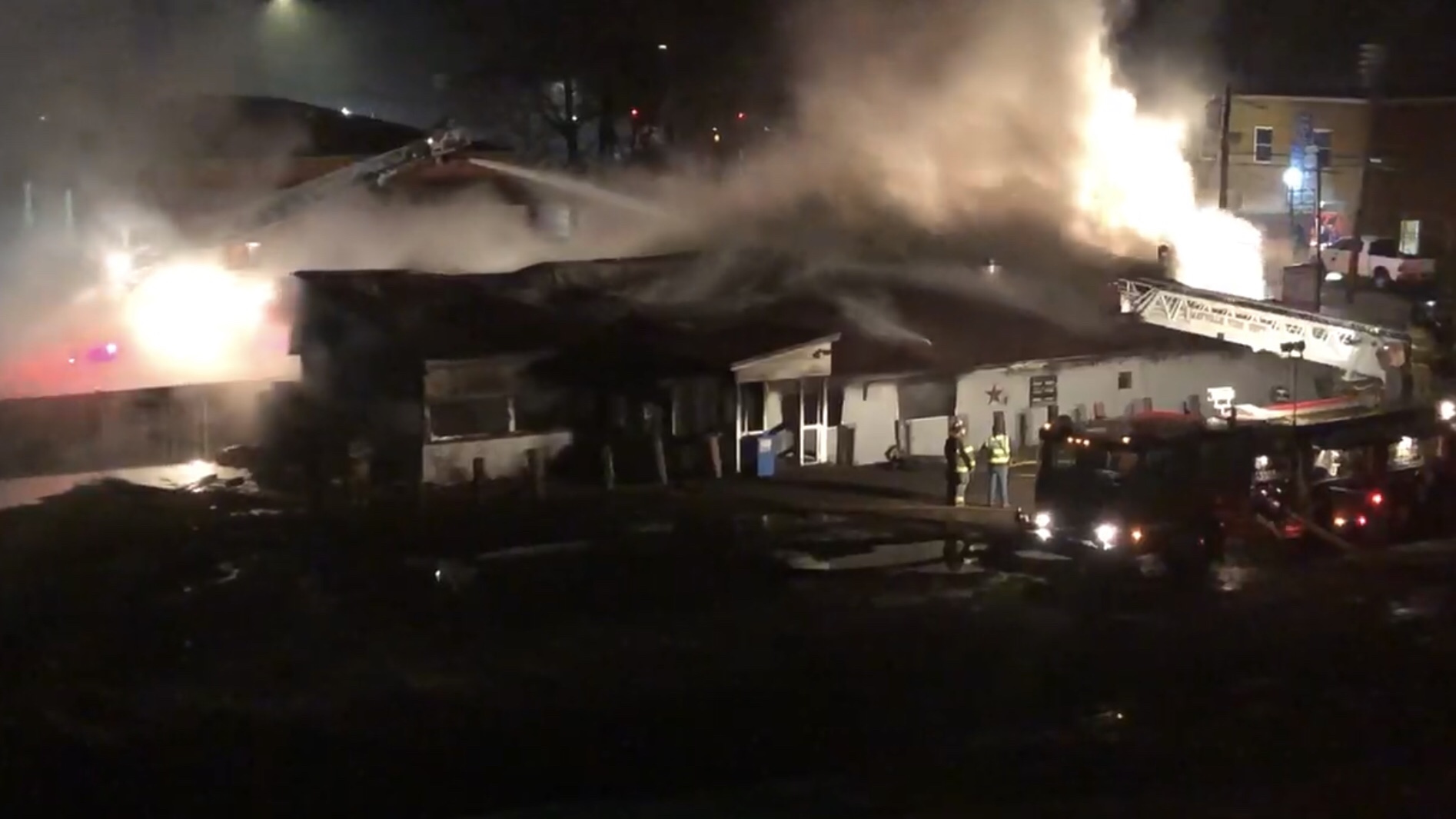 VIDEO Longtime Mayville Restaurant Destroyed By Fire WNY News Now