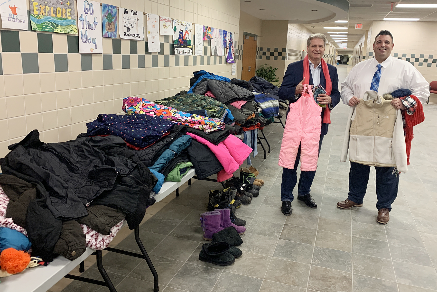 Jamestown PROMISE Fund Donates Winter Clothing From Drive