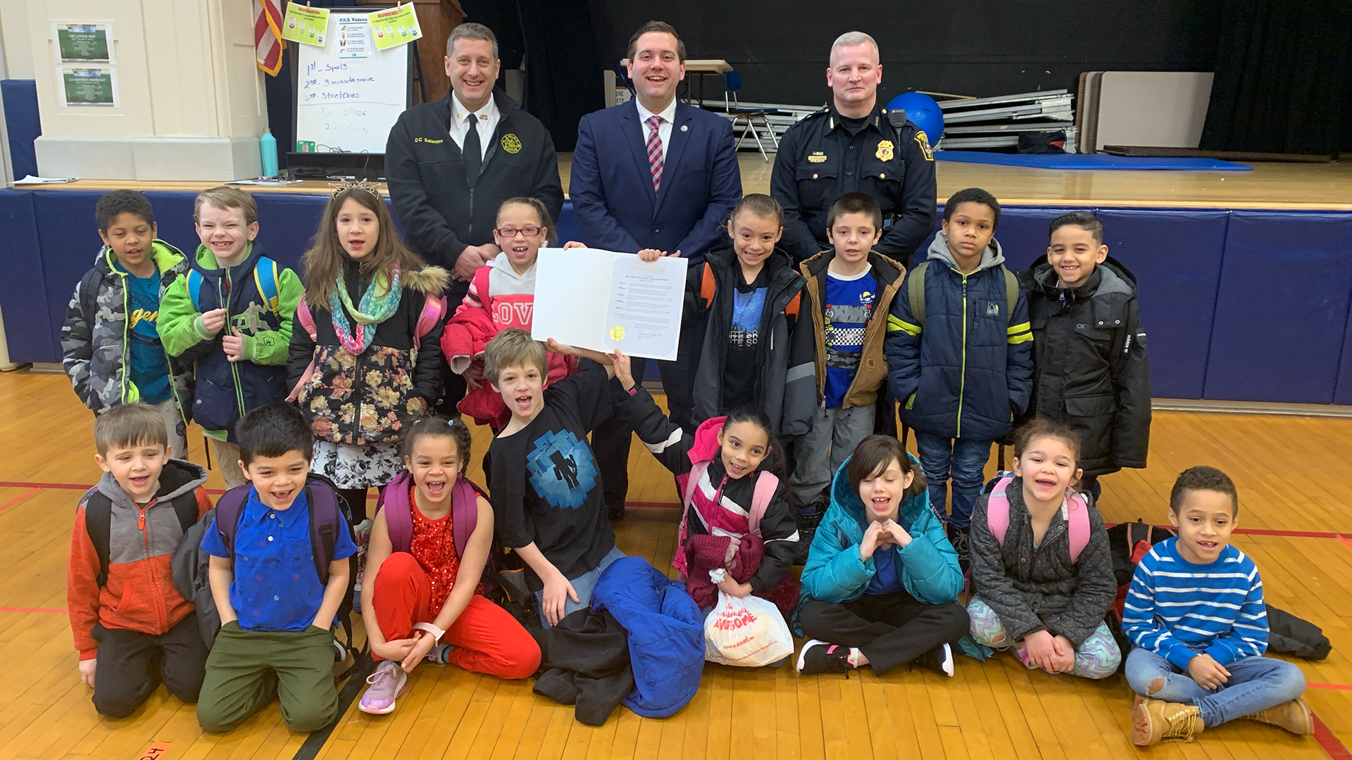 City Leaders Visit Love Elementary School To Promote Kindness Challenge