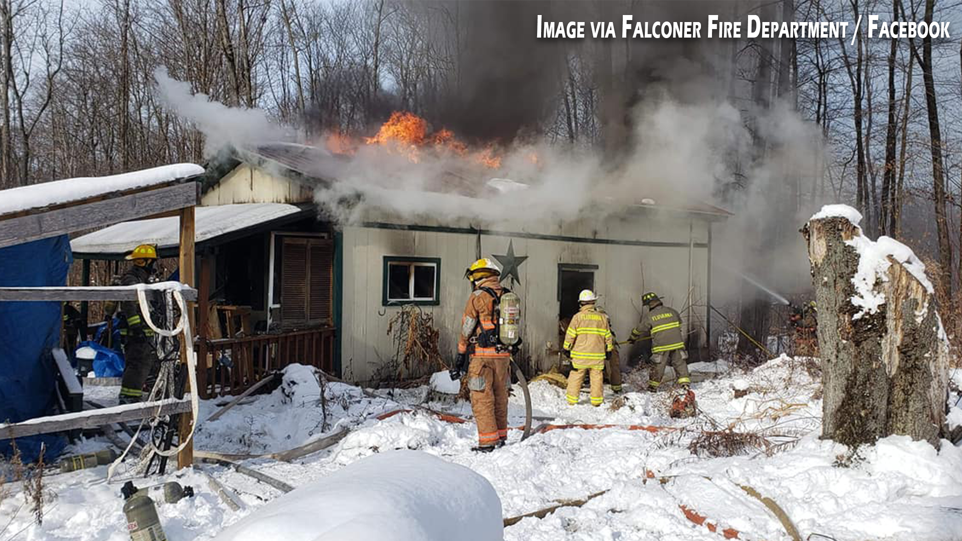 Kennedy Building Destroyed By Fire