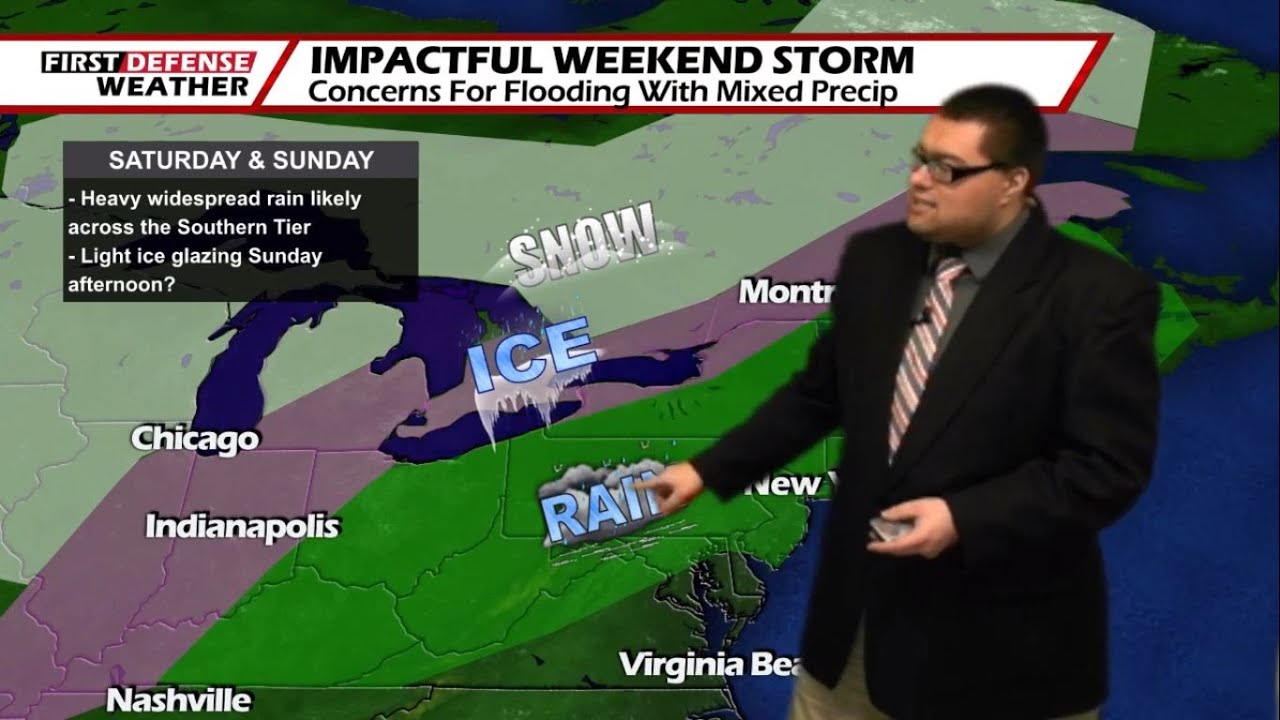 First Defense: Flooding Rain Likely Friday And Saturday, Becoming Windy Once Again