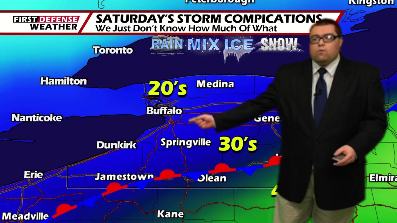 Lake Snow, Colder Air For Wednesday; A Potentially High Impact Storm Arrives For The Weekend