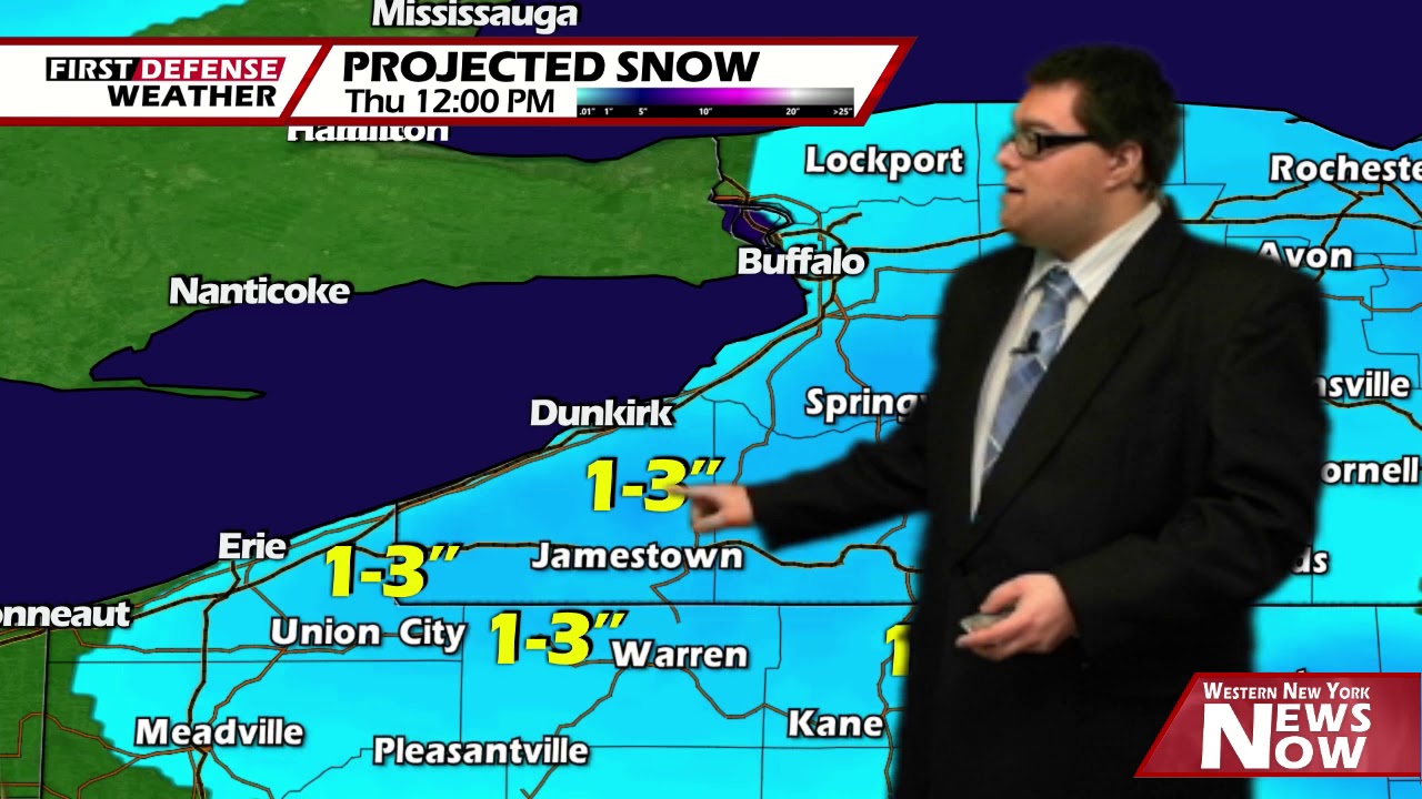 Remains Breezy This Afternoon; A Few Snow Showers Tomorrow